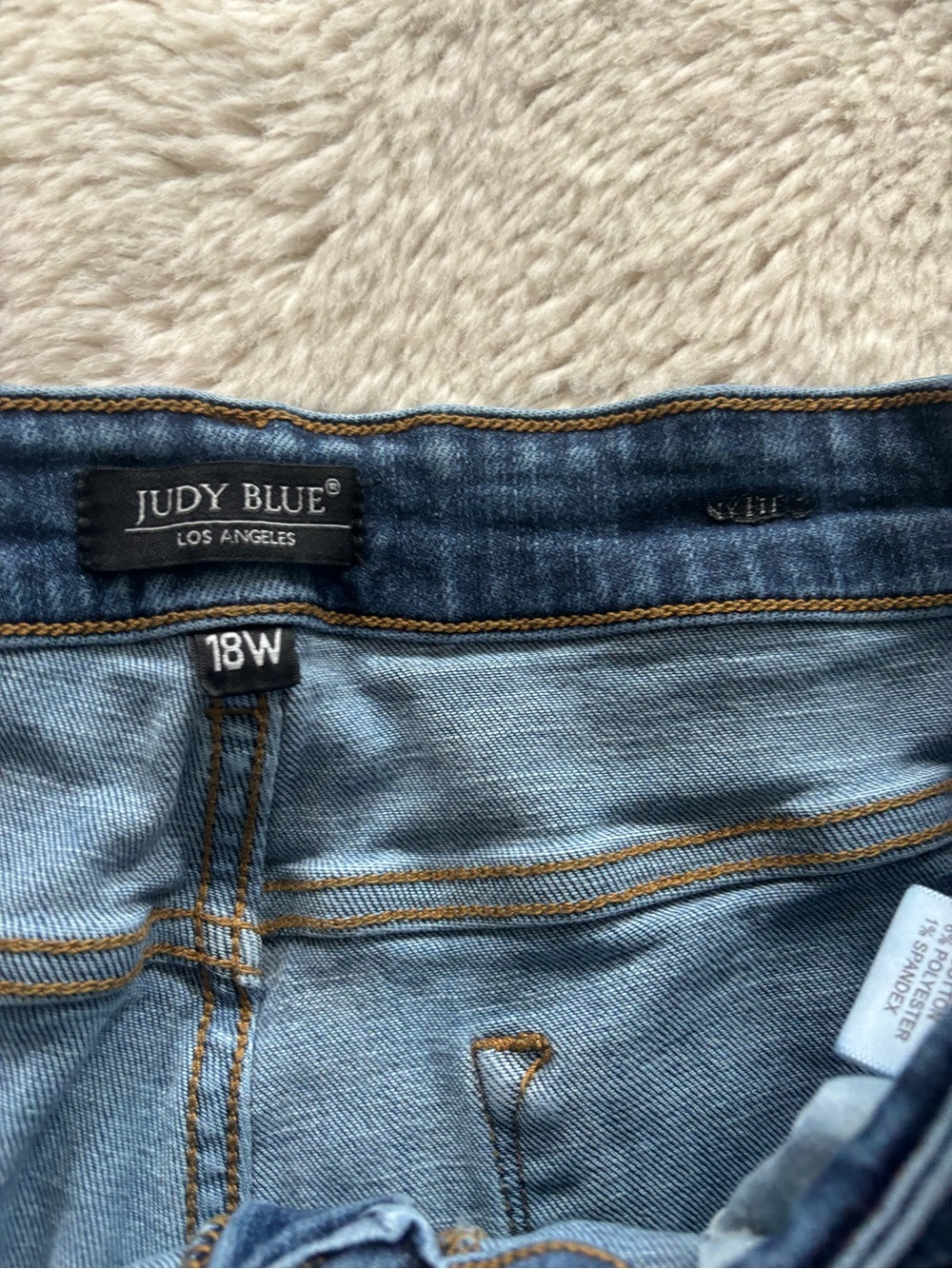 Judy Blue Skinny Fit High Rise Dark Wash Denim Jeans - Picture 4 of 6